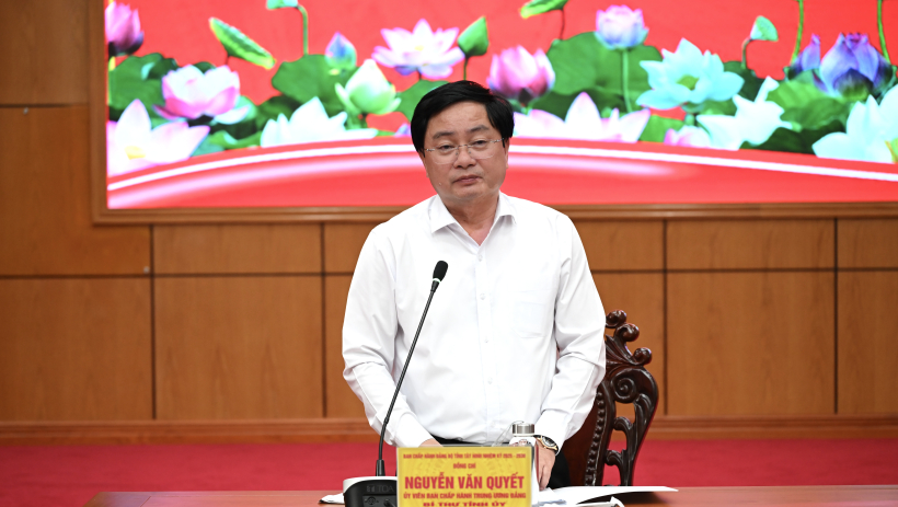 B&iacute; thư Tỉnh ủy Nguyễn Văn Quyết: Đẩy nhanh tiến độ quy hoạch, tạo đ&agrave; cho T&acirc;y Ninh bứt ph&aacute;