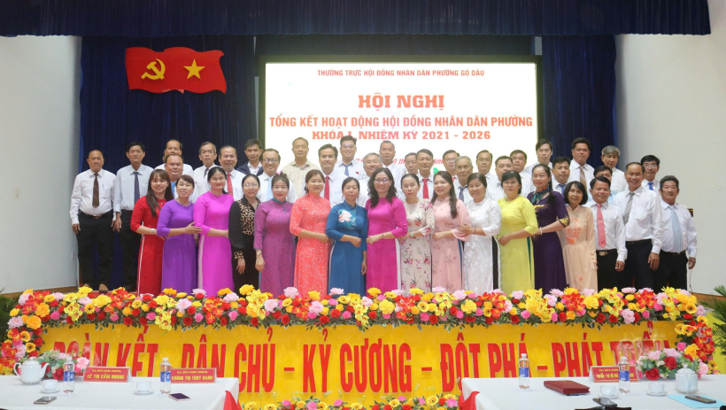 HĐND phường G&ograve; Dầu tổng kết hoạt động nhiệm kỳ 2021&ndash;2026