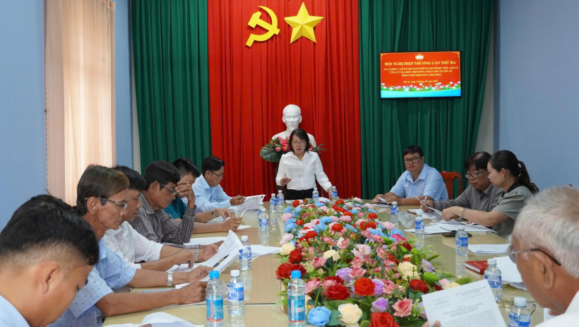 X&atilde; Mỹ An: Hội nghị hiệp thương lần thứ 3, bầu cử đại biểu HĐND x&atilde; nhiệm kỳ 2026-2031