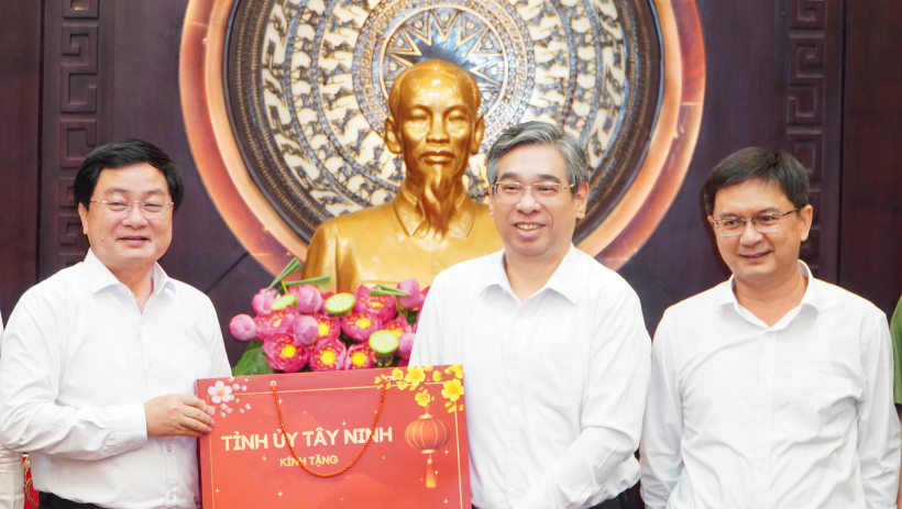 B&iacute; thư Tỉnh ủy Nguyễn Văn Quyết: Sự ph&aacute;t triển của T&acirc;y Ninh kh&ocirc;ng thể t&aacute;ch rời TP.Hồ Ch&iacute; Minh