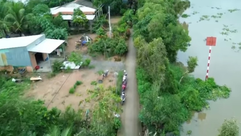 Tây Ninh công bố tình huống khẩn cấp sạt lở bờ kênh Dương Văn Dương