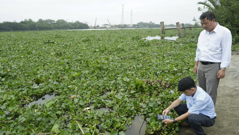 Kiểm tra c&ocirc;ng t&aacute;c ph&ograve;ng, chống hạn, x&acirc;m nhập mặn m&ugrave;a kh&ocirc; năm 2025-2026
