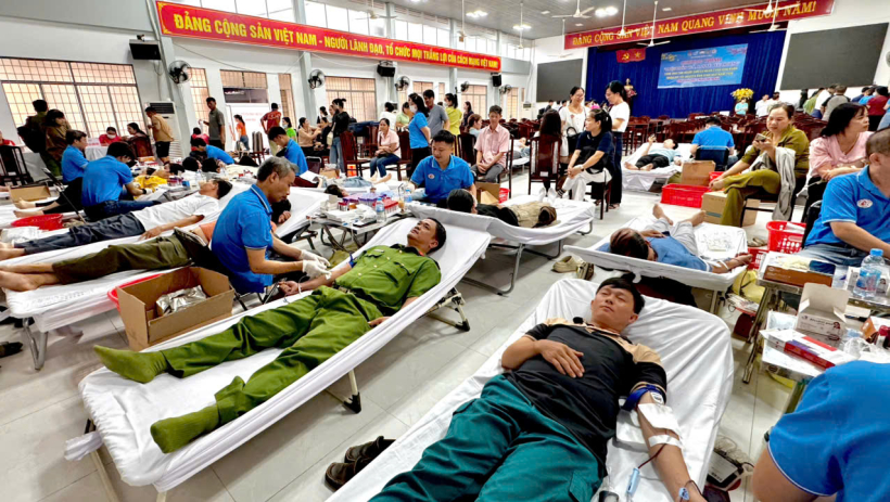 X&atilde; Dương Minh Ch&acirc;u tổ chức hiến m&aacute;u t&igrave;nh nguyện đợt 2 năm 2026