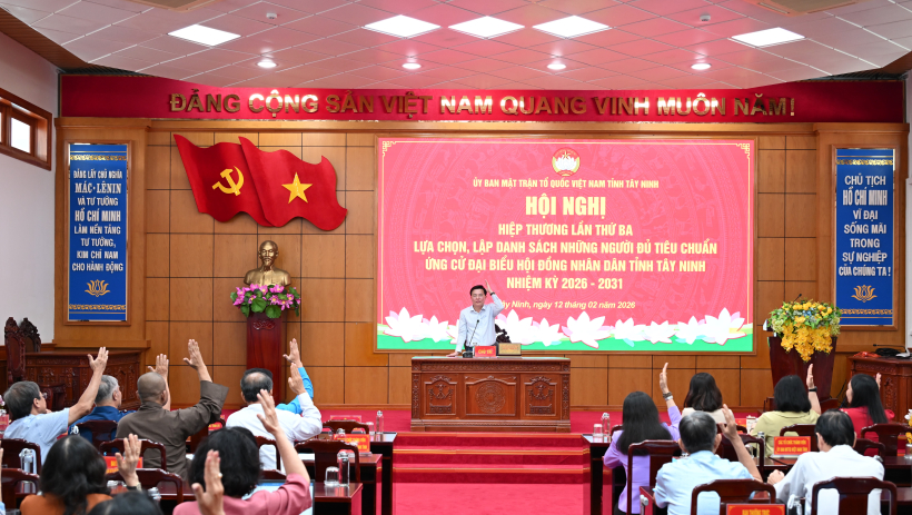 T&acirc;y Ninh: Giới thiệu 135 người ứng cử đại biểu HĐND tỉnh nhiệm kỳ 2026-2031