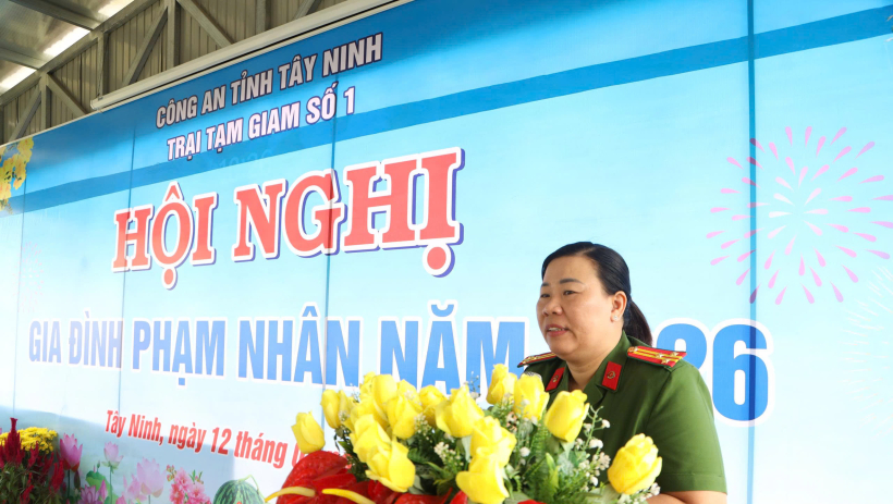 Trại Tạm giam số 1 tổ chức 'Hội nghị gia đ&igrave;nh phạm nh&acirc;n năm 2026'