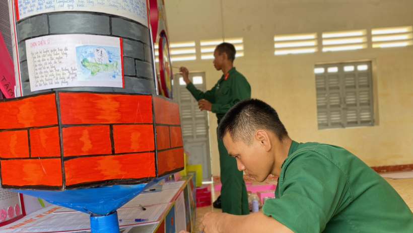 Trung đo&agrave;n 5: Vui xu&acirc;n mới, giữ vững sẵn s&agrave;ng chiến đấu cao