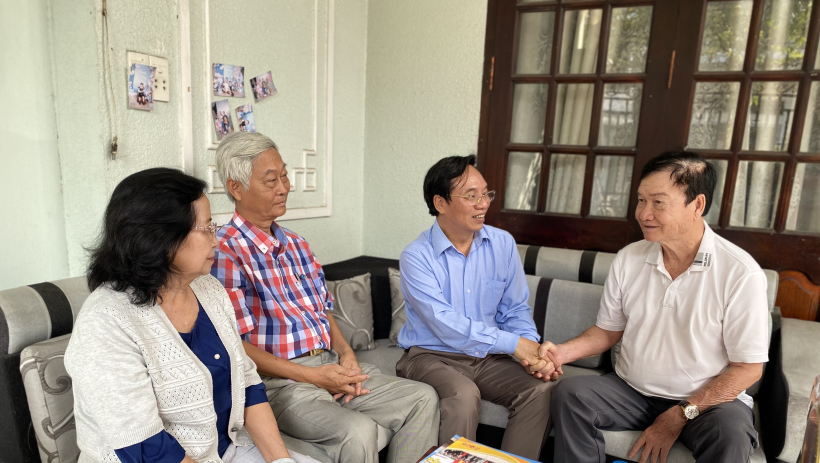 Hội Nh&agrave; b&aacute;o Việt Nam tỉnh T&acirc;y Ninh&nbsp;thăm, ch&uacute;c tết nguy&ecirc;n l&atilde;nh đạo