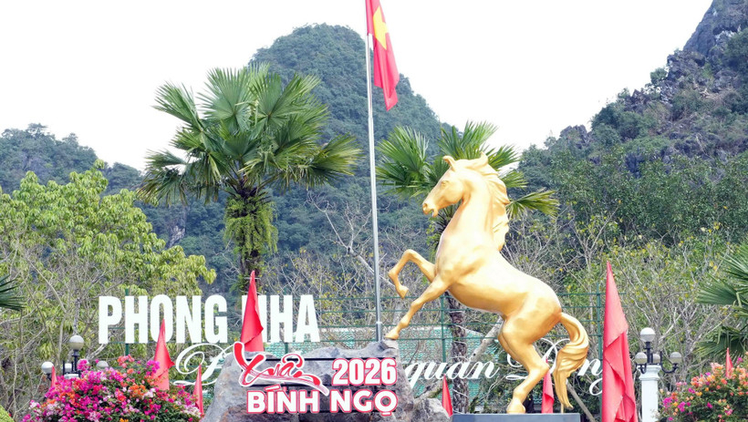 Phong Nha-Kẻ B&agrave;ng sẵn s&agrave;ng đ&oacute;n du kh&aacute;ch dịp Tết B&iacute;nh Ngọ 2026