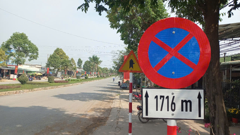 Tuyến đường v&agrave;o Cửa khẩu Quốc tế B&igrave;nh Hiệp đ&atilde; th&ocirc;ng tho&aacute;ng