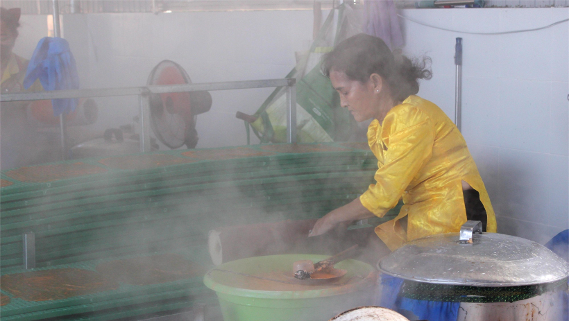 Nhộn nhịp l&agrave;ng nghề v&agrave;o tết