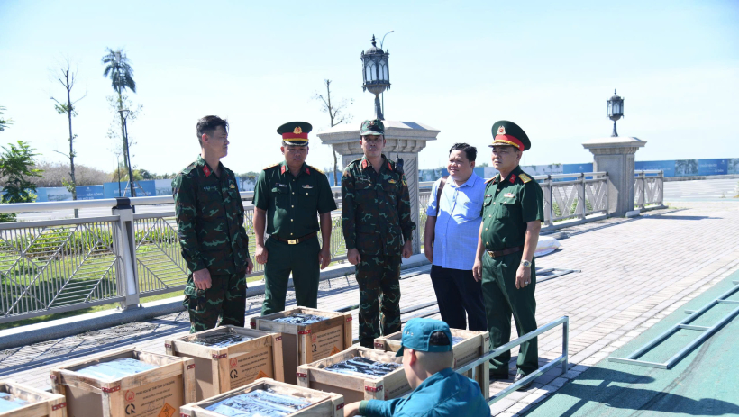 Kiểm tra c&aacute;c trận địa bắn ph&aacute;o hoa phục vụ Tết Nguy&ecirc;n đ&aacute;n B&iacute;nh Ngọ năm 2026