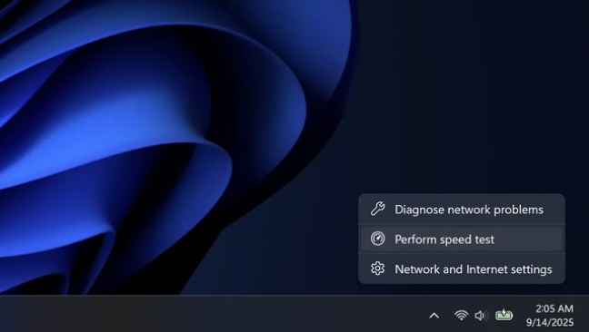 Microsoft sắp th&ecirc;m t&iacute;nh năng đo tốc độ mạng cho Windows 11