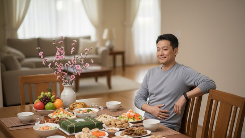 B&aacute;c sĩ chỉ mẹo tr&aacute;nh rối loạn nội tiết khi ăn uống nhiều trong ng&agrave;y tết