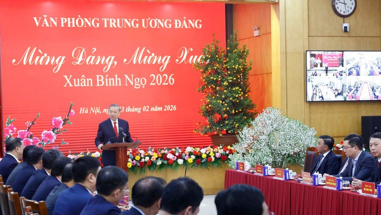 Tổng B&iacute; thư T&ocirc; L&acirc;m: Bắt tay ngay v&agrave;o c&ocirc;ng việc, bảo đảm sự li&ecirc;n tục, th&ocirc;ng suốt