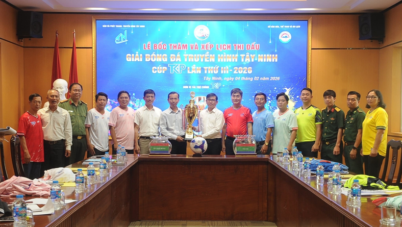 Giải b&oacute;ng đ&aacute; Truyền h&igrave;nh T&acirc;y Ninh &ndash; C&uacute;p TKP lần III năm 2026 sẽ khởi tranh ng&agrave;y 26/2
