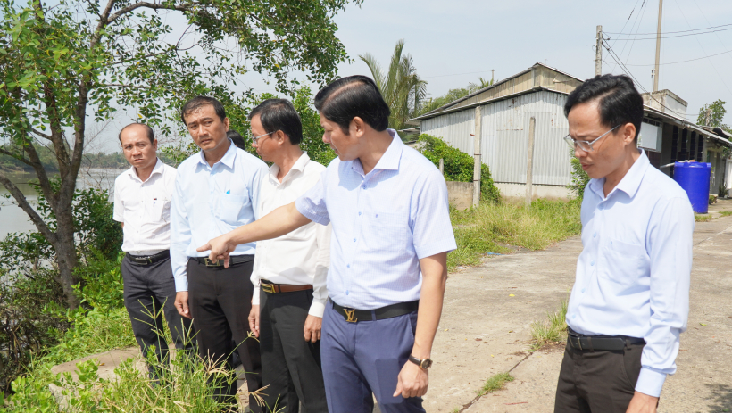 X&atilde; Cần Giuộc: Chủ động ph&ograve;ng ngừa rủi ro thi&ecirc;n tai từ sớm, từ xa