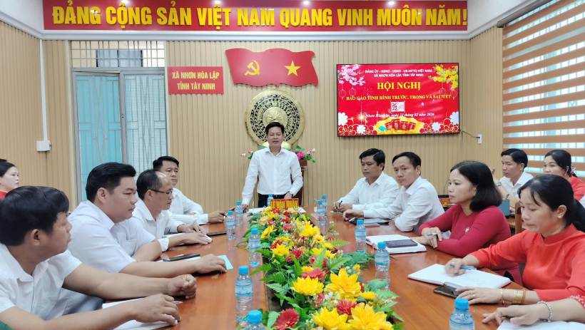 X&atilde; Nhơn H&ograve;a Lập triển khai nhiệm vụ trọng t&acirc;m sau Tết Nguy&ecirc;n Đ&aacute;n B&iacute;nh Ngọ 2026