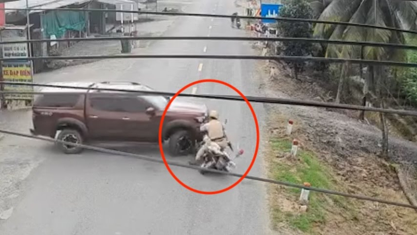 Đề nghị truy tố t&agrave;i xế t&ocirc;ng xe đặc chủng cảnh s&aacute;t giao th&ocirc;ng để bỏ chạy