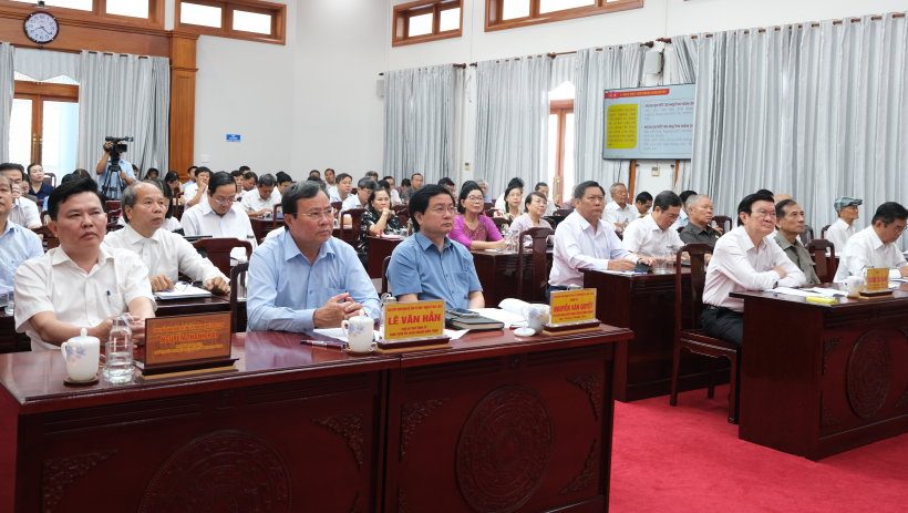 Hội nghị to&agrave;n quốc qu&aacute;n triệt Nghị quyết số 79 v&agrave; 80 của Bộ Ch&iacute;nh trị