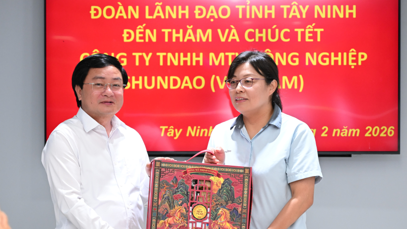B&iacute; thư Tỉnh ủy Nguyễn Văn Quyết thăm, ch&uacute;c tết doanh nghiệp đầu Xu&acirc;n B&iacute;nh Ngọ 2026