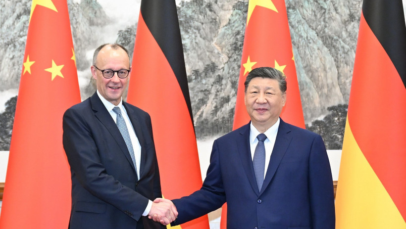 Trung Quốc v&agrave; Đức củng cố quan hệ kinh tế song phương
