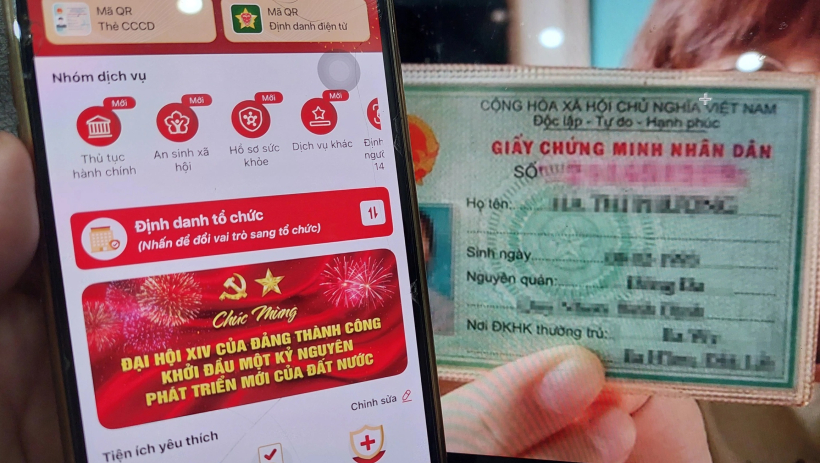 Từ 15/3, số chứng minh nh&acirc;n d&acirc;n 9 số sẽ được t&iacute;ch hợp tr&ecirc;n VNeID