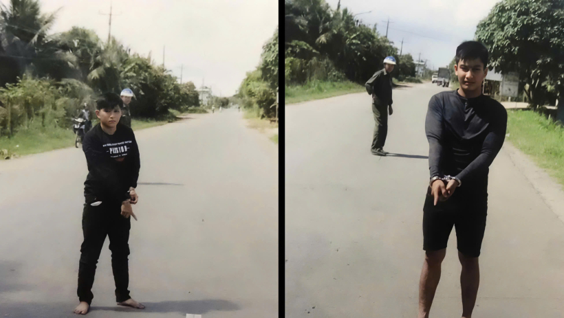 Hai đối tượng cướp giật điện thoại bị bắt do xe hư