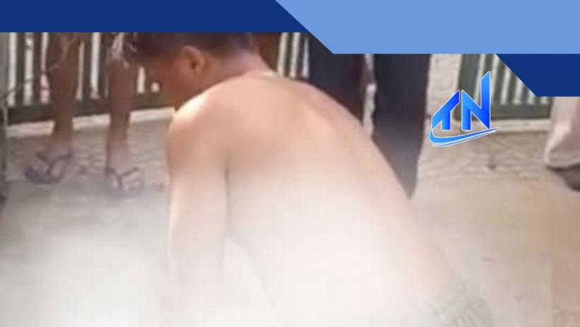 X&atilde; T&acirc;n Th&agrave;nh: Kịp thời cứu b&eacute; trai rơi xuống hầm chứa nước thải chăn nu&ocirc;i heo