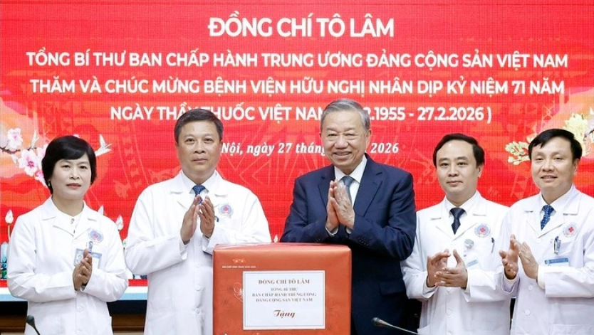 Tổng B&iacute; thư: Giữ vững gi&aacute; trị cốt l&otilde;i của ng&agrave;nh Y tế, l&agrave; l&ograve;ng nh&acirc;n &aacute;i, l&agrave; tr&aacute;ch nhiệm với người bệnh