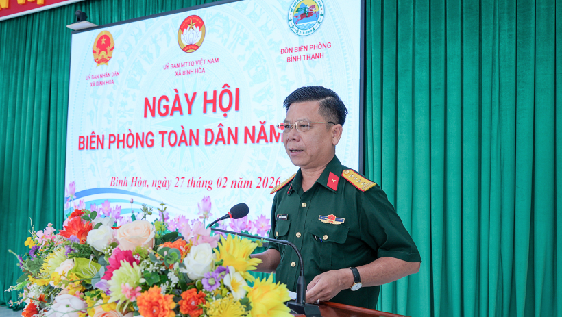 X&atilde; B&igrave;nh H&ograve;a tổ chức &lsquo;Ng&agrave;y hội Bi&ecirc;n ph&ograve;ng to&agrave;n d&acirc;n&rsquo; năm 2026