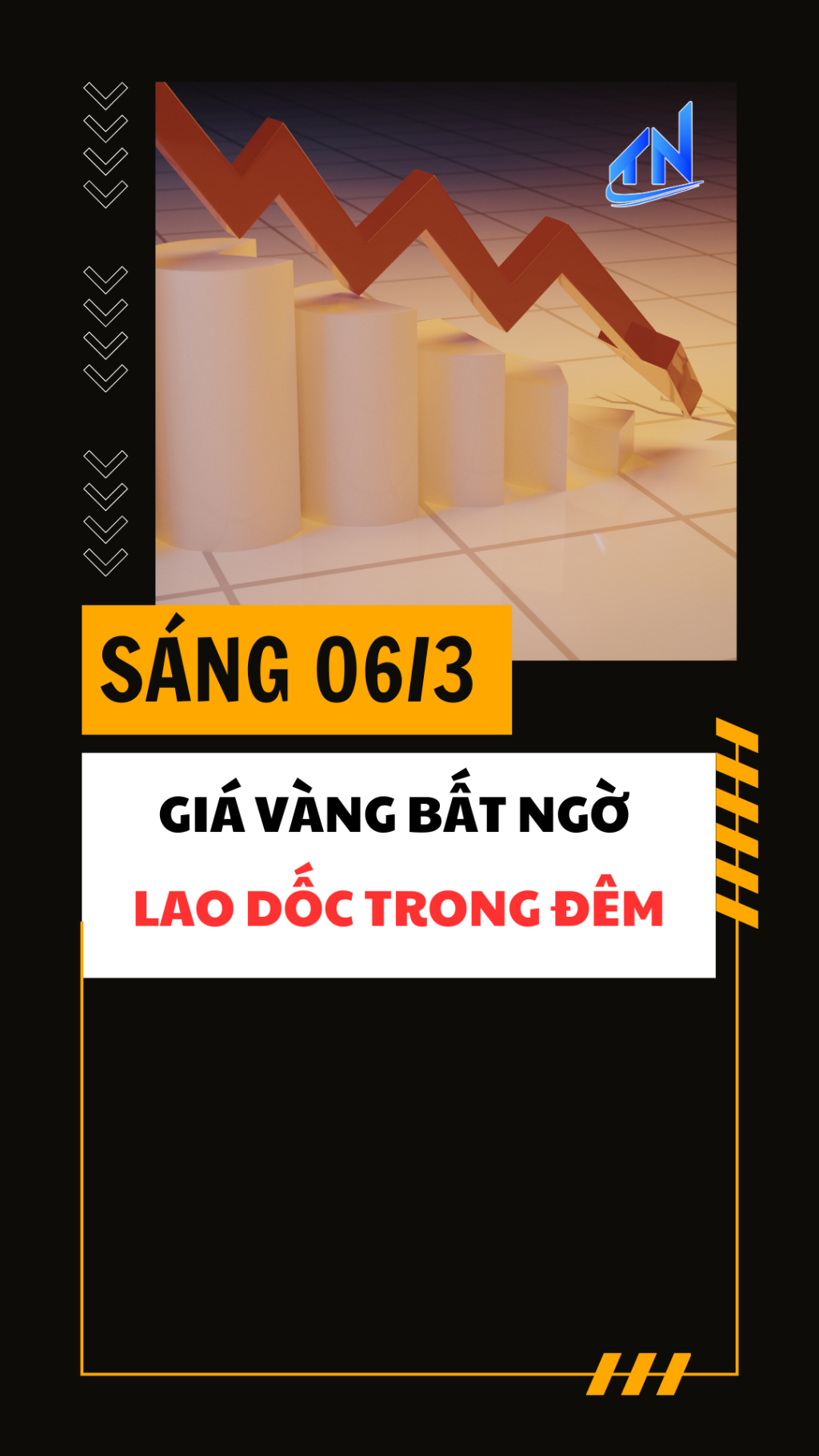 S&aacute;ng 06/3: Gi&aacute; v&agrave;ng bất ngờ lao dốc trong đ&ecirc;m