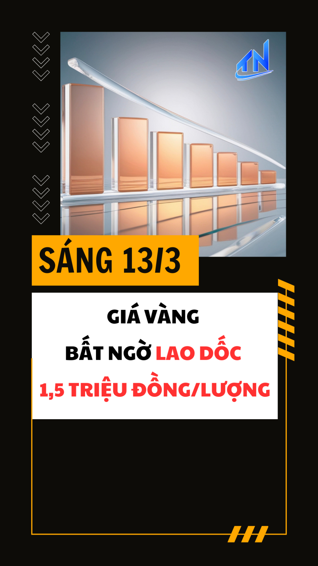 S&aacute;ng 13/3: Gi&aacute; v&agrave;ng bất ngờ lao dốc 1,5 triệu đồng/lượng