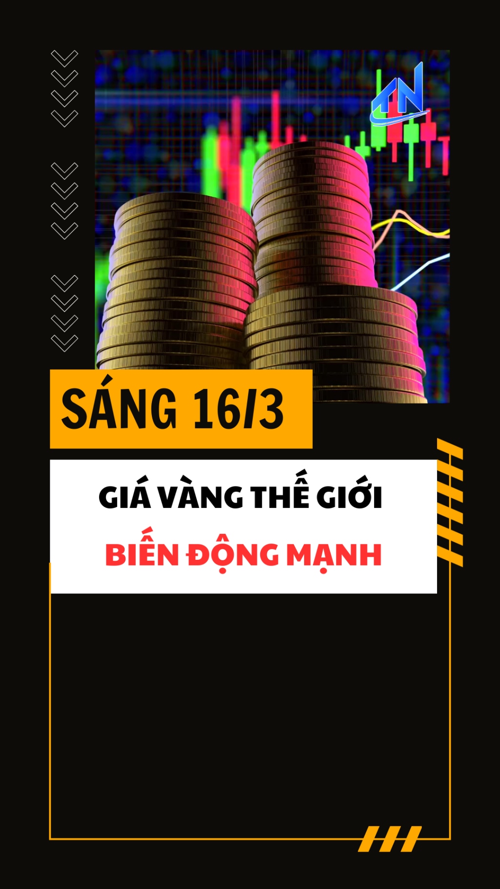 S&aacute;ng 16/3: Gi&aacute; v&agrave;ng thế giới biến động mạnh