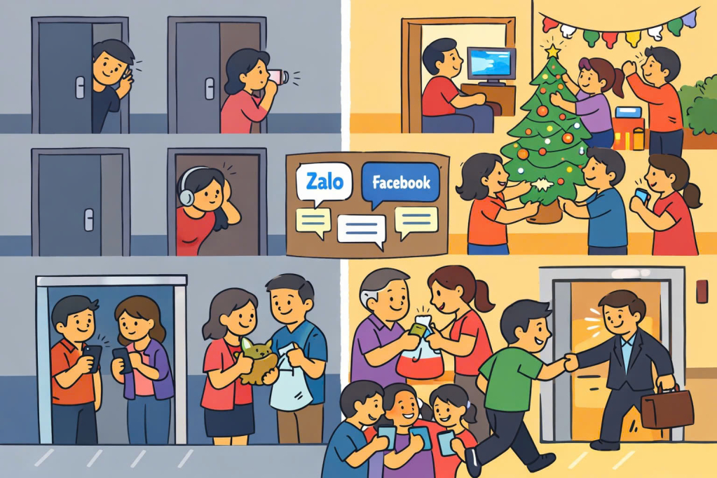 'C&acirc;y đa đầu l&agrave;ng' thời 4.0