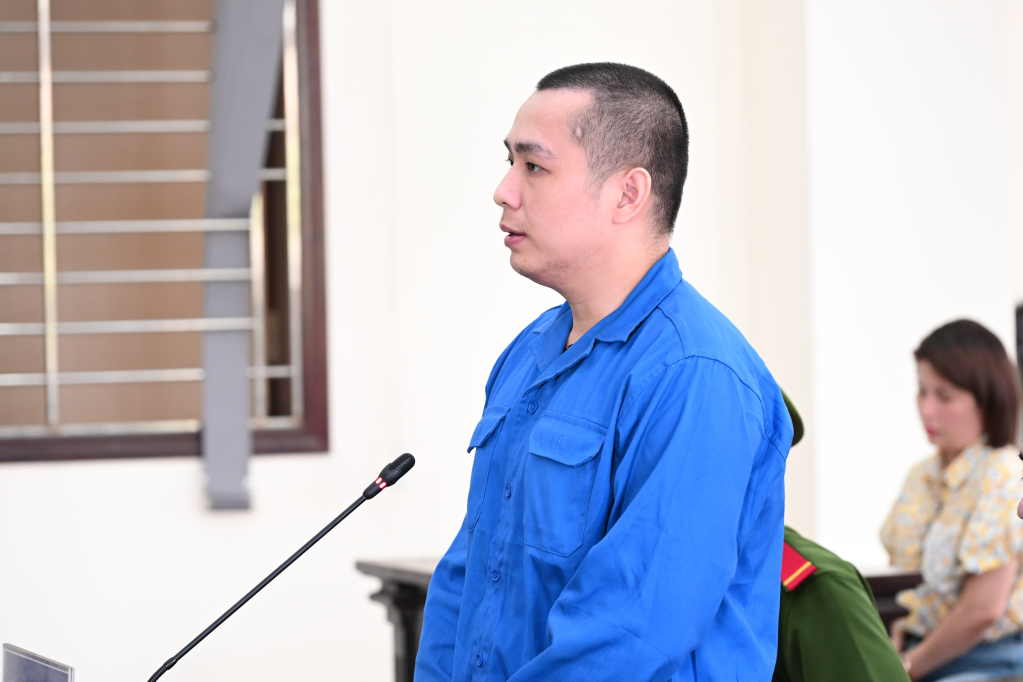 Bị cáo Phạm Lý Phương tại phiên tòa xét xử