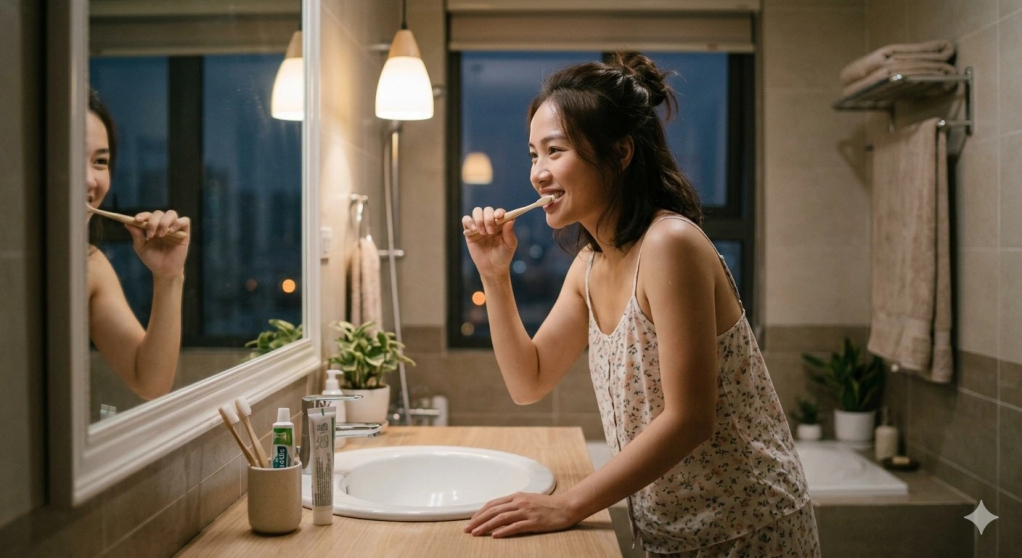 B&aacute;c sĩ: Đ&aacute;nh răng trước khi ngủ quan trọng hơn bạn tưởng