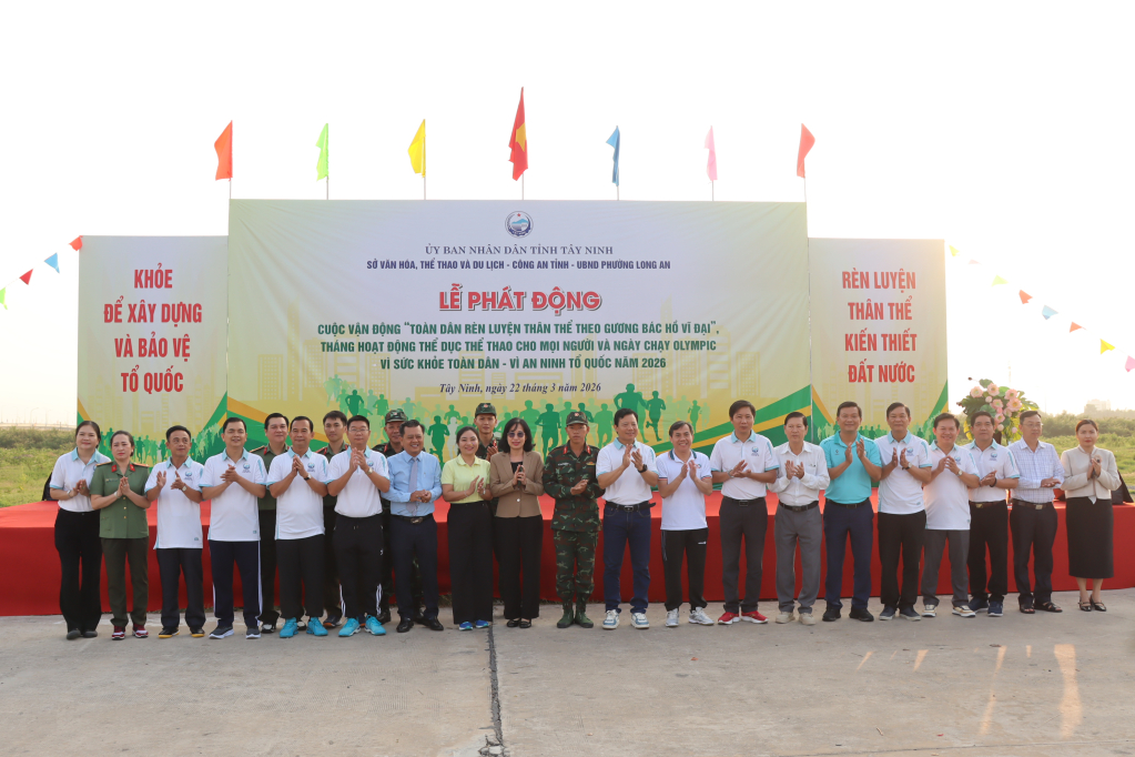 Gần 3.000 người hưởng ứng Ng&agrave;y chạy Olympic tại T&acirc;y Ninh