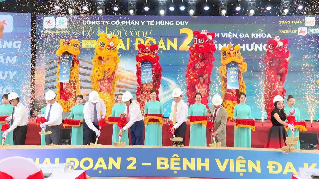 Bệnh viện Đa khoa Hồng Hưng khởi c&ocirc;ng giai đoạn 2, quy m&ocirc; đầu tư 1.000 tỉ đồng