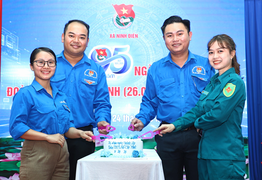 Tuổi trẻ Ninh Điền tổ chức kỷ niệm 95 năm ng&agrave;y th&agrave;nh lập Đo&agrave;n 
