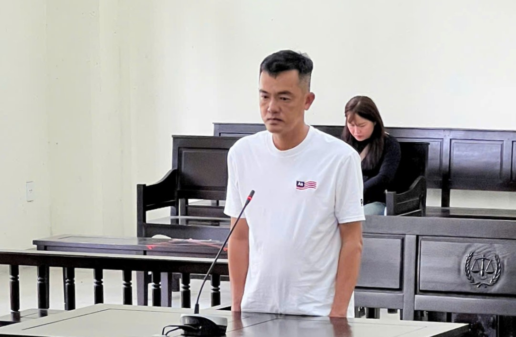 Bị cáo Hiền tại phiên tòa phúc thẩm