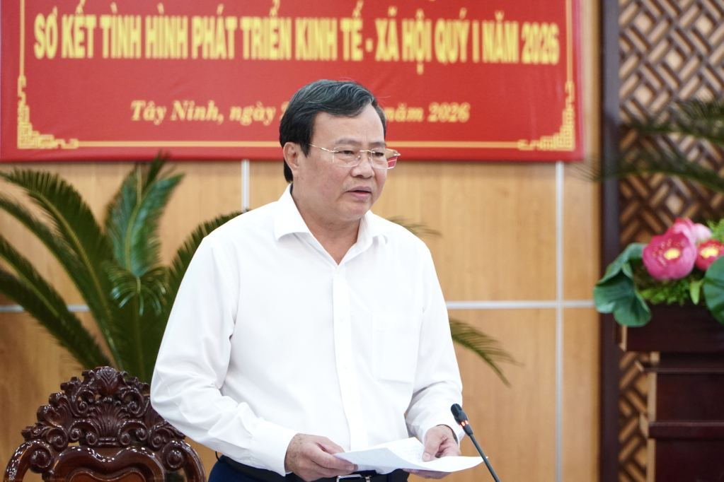 Phó Bí thư Tỉnh uỷ, Chủ tịch UBND tỉnh Tây Ninh Lê Văn Hẳn chỉ đạo tháo gỡ 