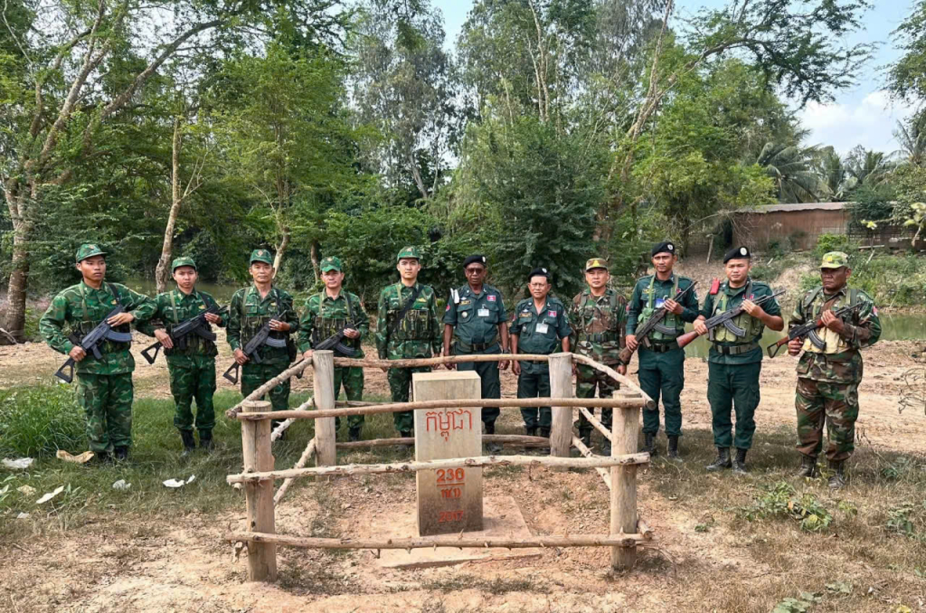Kiểm tra tình trạng, tính nguyên vẹn của hệ thống mốc quốc giới