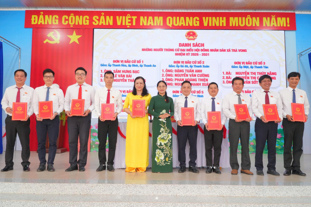X&atilde; Tr&agrave; Vong tổ chức Kỳ họp thứ nhất HĐND x&atilde; kh&oacute;a XIII, nhiệm kỳ 2026-2031