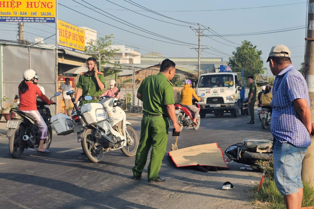 Hiện trường vụ tai nạn