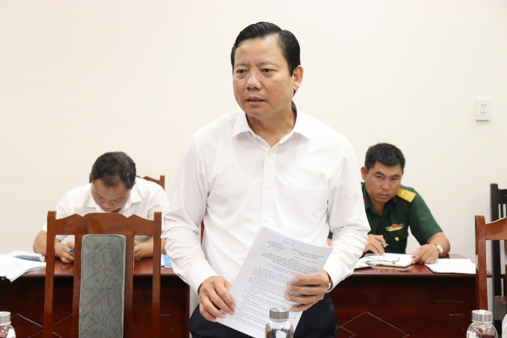 Chuẩn bị chu đ&aacute;o chuyến thăm, kiểm tra c&aacute;c Đội K tại Campuchia