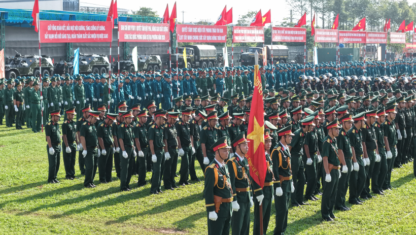 Bộ Chỉ huy Qu&acirc;n sự tỉnh tổ chức ra qu&acirc;n huấn luyện năm 2026