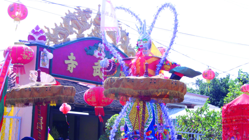 The Lam Chay festival of Tam Vu land