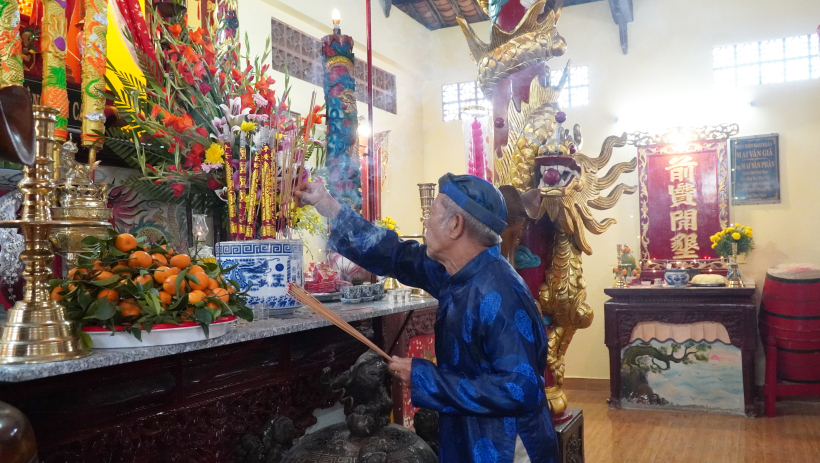 X&atilde; Cần Giuộc tổ chức Lễ c&uacute;ng Kỳ y&ecirc;n đ&igrave;nh Ch&aacute;nh T&acirc;n Kim