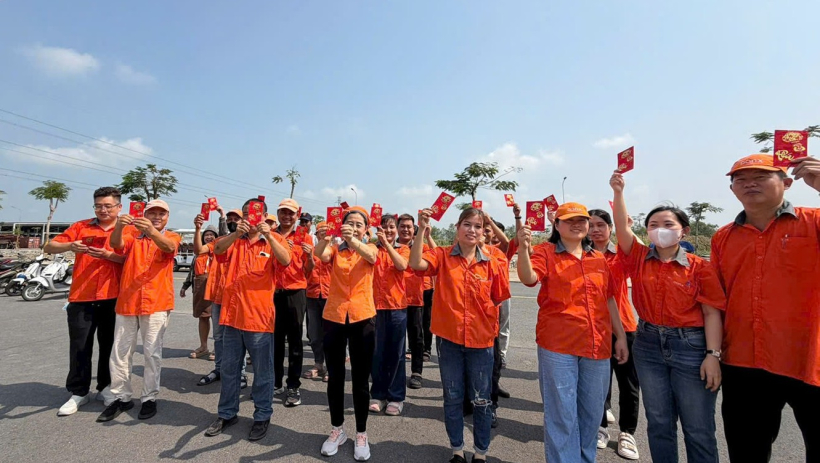 Doanh nghiệp chăm lo người lao động ngay những ng&agrave;y đầu năm