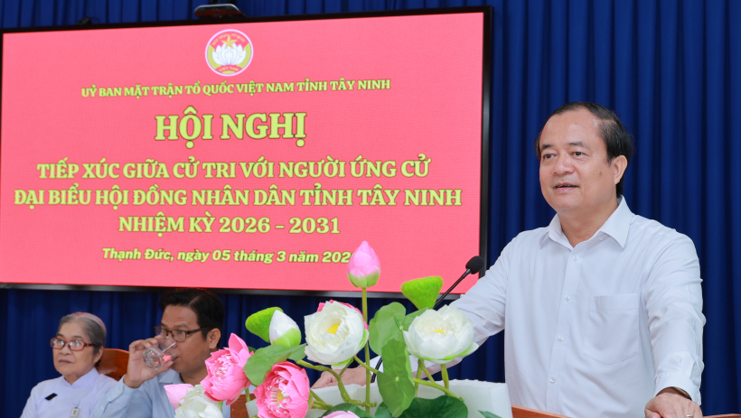 Cử tri xã Thạnh Đức: Mong đại bi&ecirc;̉u HĐND tỉnh nhi&ecirc;̣m kỳ 2026-2031 phát huy tinh th&acirc;̀n 'gần d&acirc;n, hiểu d&acirc;n, l&agrave; n&oacute;i tiếng n&oacute;i của d&acirc;n'